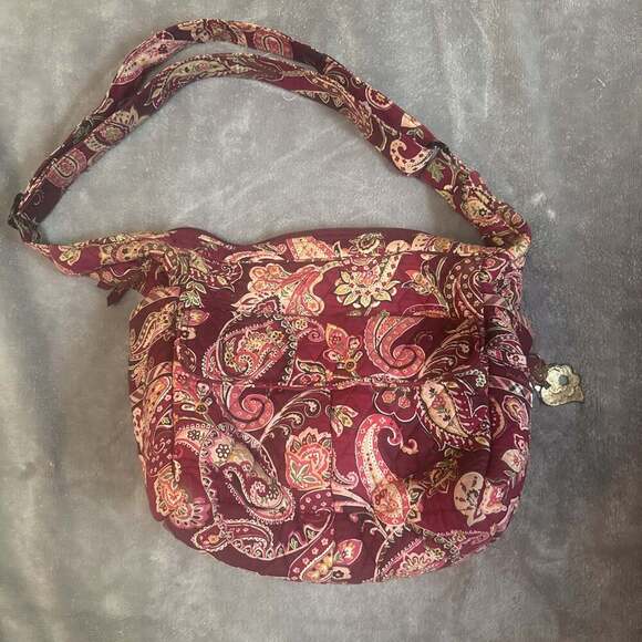 Vera Bradley Raspberry Fizz Shoulder Bag - Picture 4 of 4